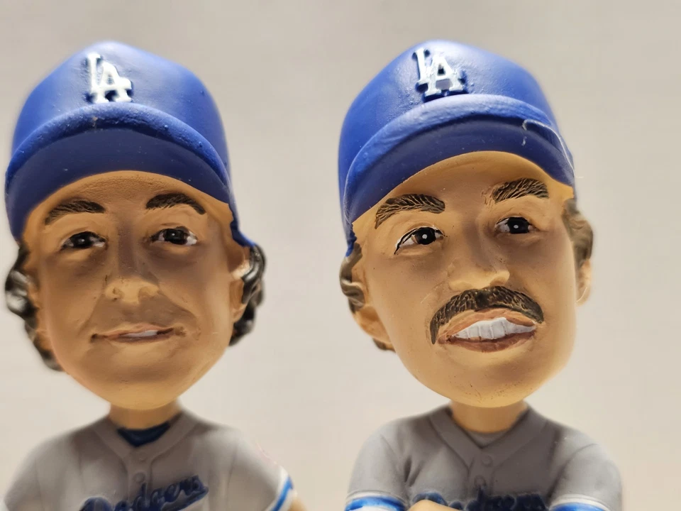 Guerrero Yeager Cey Los Angeles Dodgers MLB 2016 SGA Bobblehead NIB 1981 WS MVPs - Image 3 of 4