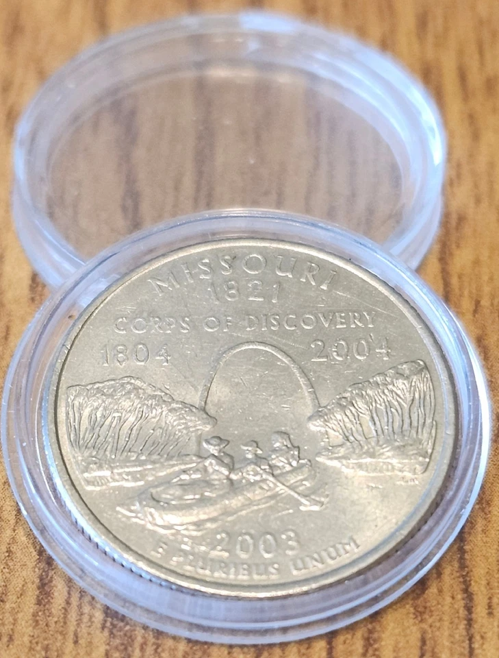 50% Off Sale - 2003D Missouri State Collectible Quarter from Bank Rolls - Image 2 of 4