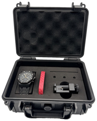 Koosh Brand Timepiece Collection's Iberian Triple Black Chronograph Watch New