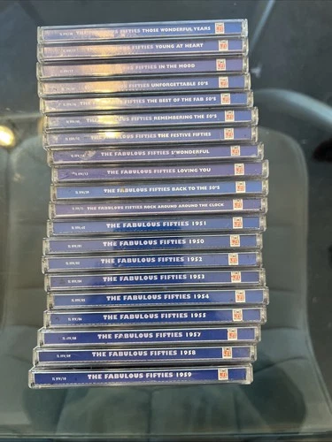Large Collection of Time Life CD Albums - The Fabulous Fifties