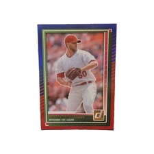 2025 Panini Donruss - Adam Wainwright #36 (Red & Blue Parallel, St. Louis)