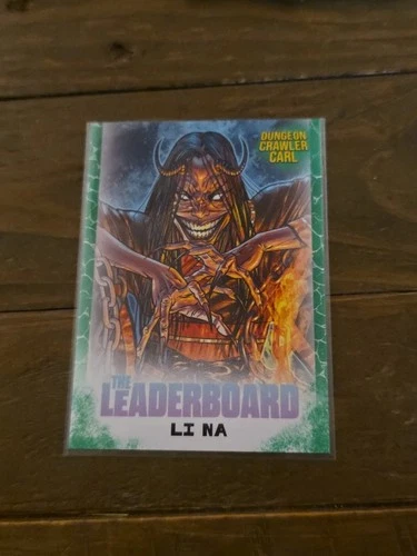 Borant Dungeon Crawler Carl #43 Carl Quan Ch Leaderboard Emerald Green  - product listing photo
