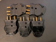Leviton Stage Pin Connectors Plugs 20A 125V- 15A 250V Male - Lot of 5