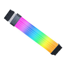 Lian Li Strimer Wireless 24-Pin RGB Motherboard Power Extension Cable, 2.4Ghz Wi