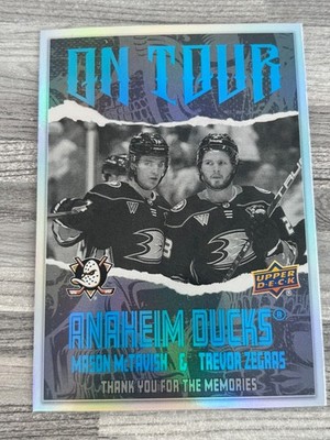 2024-25 UD I SERIES 2 INSERTS ON TOUR #OT-16 MCTAVISH / ZEGRAS