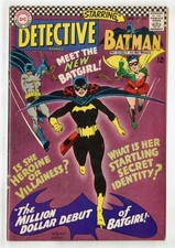 Detective Comics #359 FN/VF 7.0 white pages Origin & 1st app. Batgirl DC 1967
