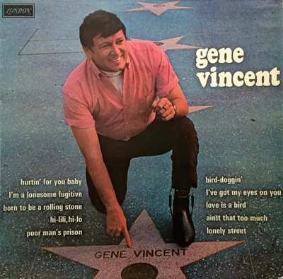 Gene Vincent NEAR MINT London Records Vinyl LP
