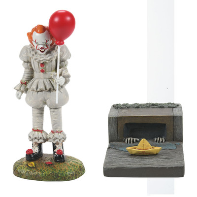 Department 56 Snow Village Accessories Halloween It Chapter Two Pennywise And