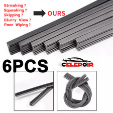 Striscia di gomma lama tergicristallo universale 28" | Celepoir tagliata a misura x 6 