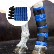 Horse Ice Boots Horse Supplies Sturdy Reusable for Hocks Training Equestrian