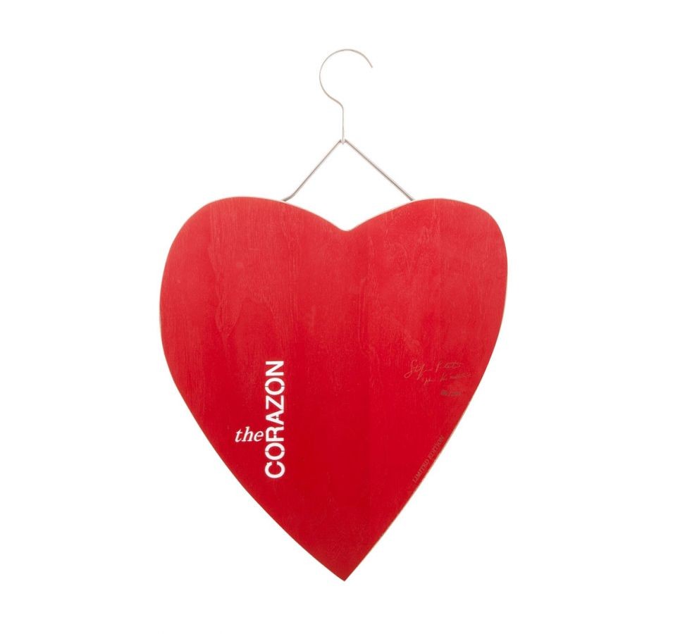 Tagliere Cuore Corazon Design Unico Legno Noce - Shop Online