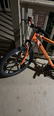 Mongoose Alert Mountain Bike 26in Orange/Black S Frame Rim Brakes.
