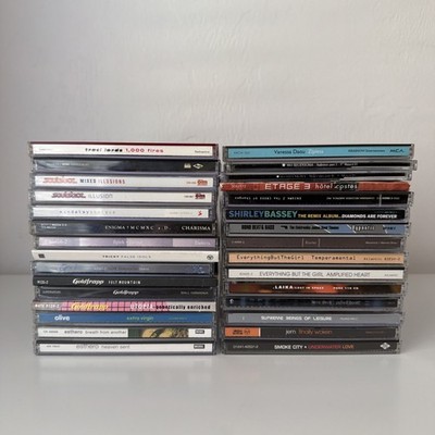Lot of 30 Electronic Downtempo Ambient 90s 2000s CDs Bjork Estero Jen Goldfrapp