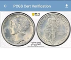1943 D Mercury Dime MS66FB PCGS Gold Shield