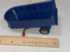 Japan Tin Open Dumping Trailer. 4.5 Long. Works. Complete.
