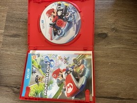 Nintendo Wii U Mario Kart 8 Set Console Bundle GamePad Remote Wheel Tested