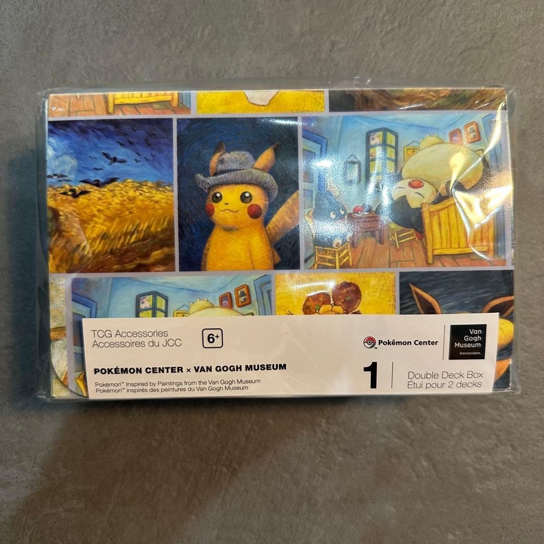 Pokémon TCG Pokemon Center × Van Gogh Museum Pikachu Double Deck