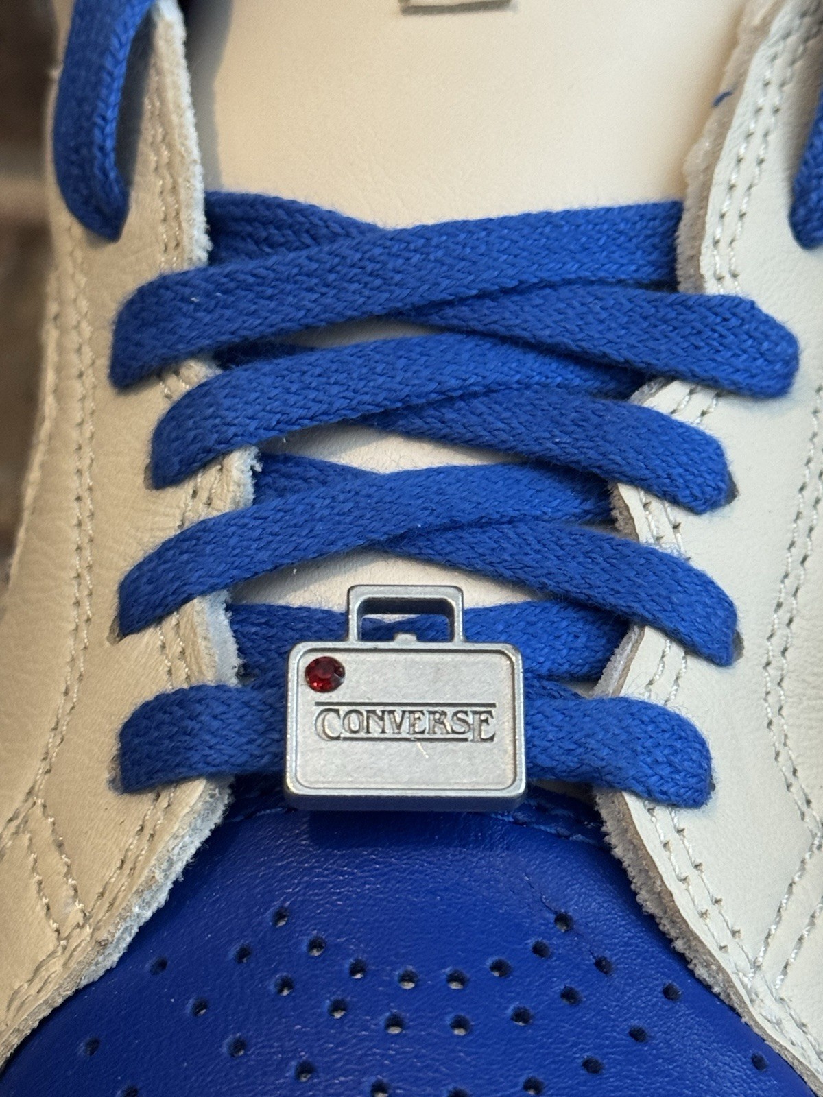 New 10 Converse Weapon Mid Stranger Things Laser Blue Ivory A17934C-101 Men image 7