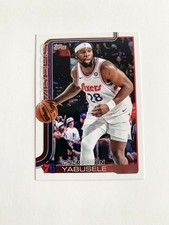 Guerschon Yabusele 2025-26 Topps Basketball Base Card # 26