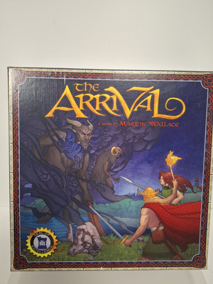 THE ARRIVAL BY MARTIN WALLACE BRETTSPIEL CRYPTOZOIC 2017 KOMPLETT & SAUBER