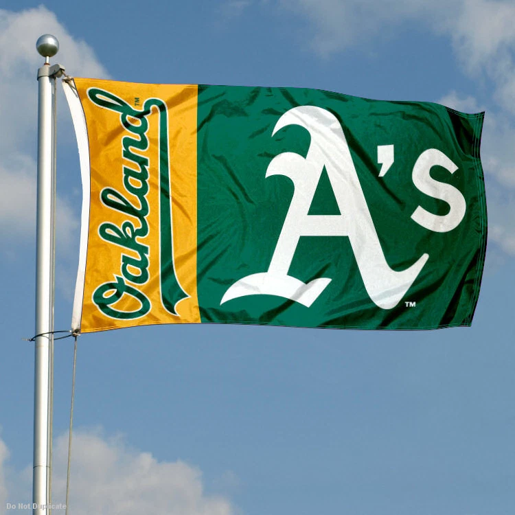 Bandeira Oakland Athletics Flag A's 3x5 - Imagem 3 de 4
