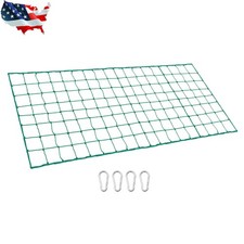 Durable 4-Inch Mesh Soccer Backstop Net 15 × 30 Feet for Repetitive Practice
