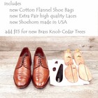 Allen Edmonds  LOMBARD  10.5 D  Walnut * add $15 Cedar Trees — photo 4