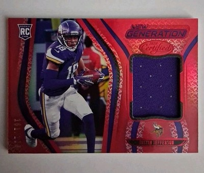 2020 Panini Certified - New Generation Jerseys Mirror Justin Jefferson #16 /199
