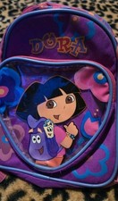 Vintage 2000 s Dora The Explorer Mini Denim Backpack