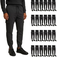 BILLIONHATS Men's Cotton Jogger Sweatpants S-2XL Assorted Colors