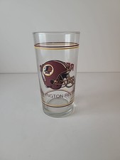 Vintage Washington Redskins Football Drinking Draft Glass Tumbler 16 oz. NFL