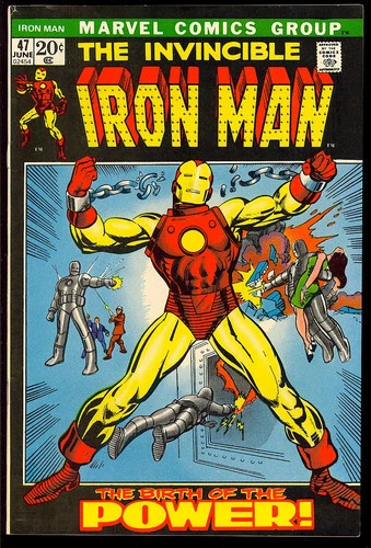 Iron Man #47 Very Nice Bronze Age Superhero Vintage Marvel Comic 1972 FN