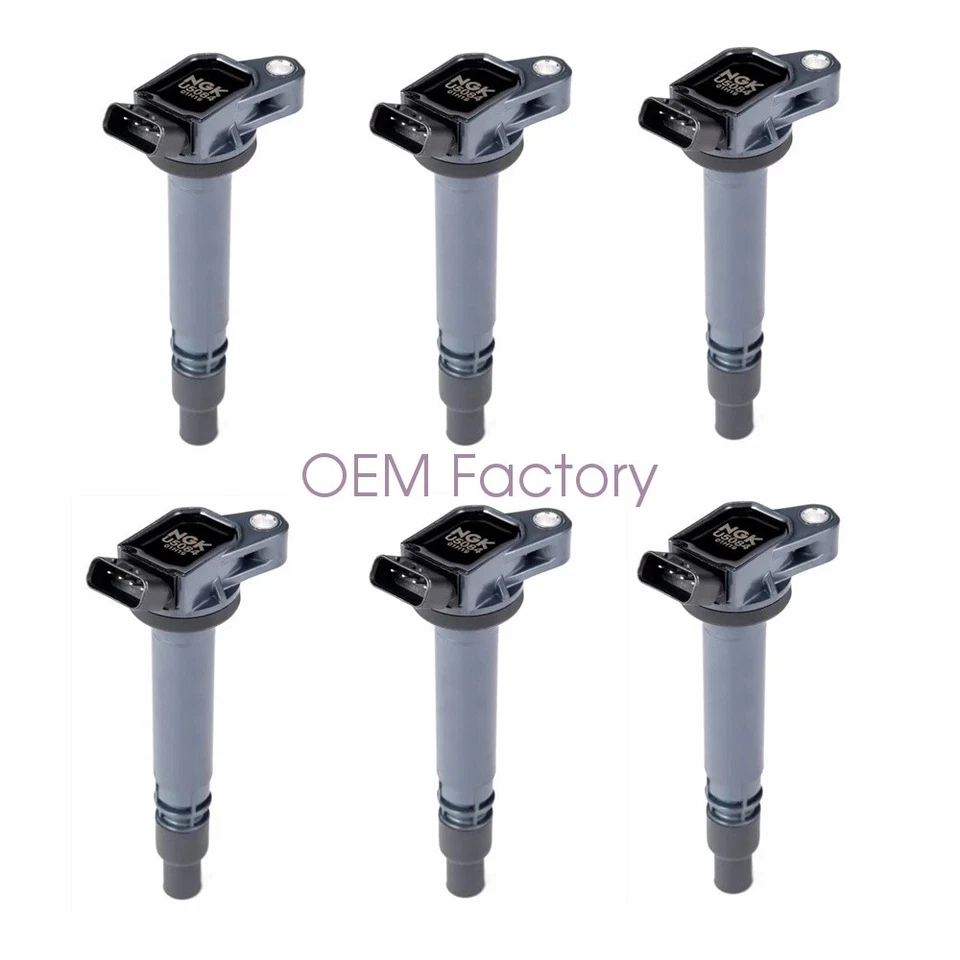 OEM 9091902250 NGK Ignition Coils for LEXUS GS350 IS300 Toyota TACOMA HIGHLANDER Foto 2 de 4