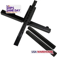 Billet Specialties 999510, Wheel Backspace/Offset Measurement Tool Black Perform