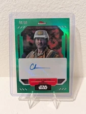 JOPLIN SIBTAIN/BRASSO 2023 Topps Finest Star Wars GREEN REFRACTOR AUTO /99 Andor