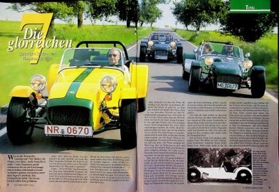 Oldtimer Markt 2579) Caterham Seven Classic S7 mit 115PS besser als...?