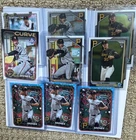 Paul Skenes Bowman Chrome Rc Rookie And More Lot (9 Cards) Pirates