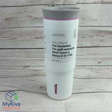 Owala 24oz Stainless Steel Straw Tumbler Insulated Travel Cup Missing Straw