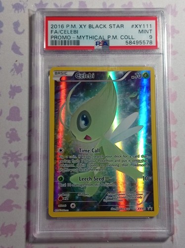 Celebi graded PSA 9 for sale on eBay