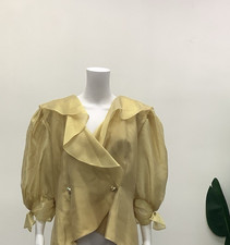   Water  Waters Dress Shirt Gold Color Size XL  