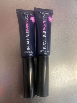 L'Oreal Paris Infallible Paints Lips Color Navy Spy #308 Lot of  2 new