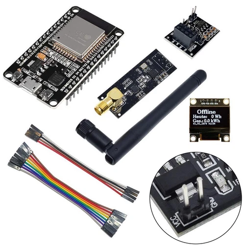 Für Hoymiles kompatibles DTU-Kit für ESP32 und für NRF24L01 Antennen-Setup