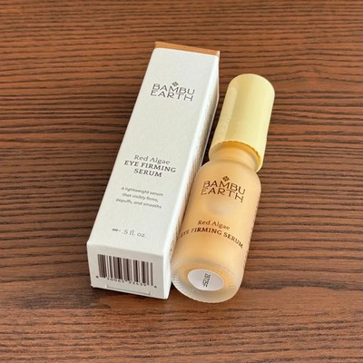 Bambu Earth - Red Algae Eye Firming Serum, 0.5 Fl Oz/15 mL ($48+ Value)