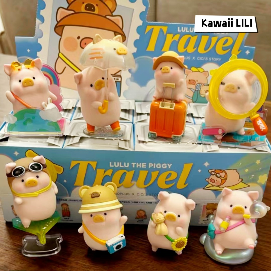 Toyzero+ LuLu the Piggy Travel Series Blind Box Confirmed Figure