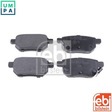 JUEGO PASTILLAS FRENO DISCO 116288 PARA TOYOTA COROLLA/QUEST/ALTIS MATRIX URBAN 1.0L
