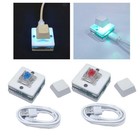 Rétroéclairage RVB Programmable du clavier USB Mini 1 clé pour le bureau de