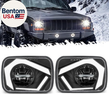 2025 H6054 LED Headlights 7X6 5X7 Headlamp Hi/Low Sealed Beam Lights DOT Star