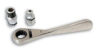 "Laser Werkzeuge Go Thru Ratsche Mit Bit & Stecknussadapter 1/4\"D 4002"