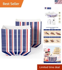 Food Trays Paper Food Boats Disposable Serving Boats Snack French Fries Tacos