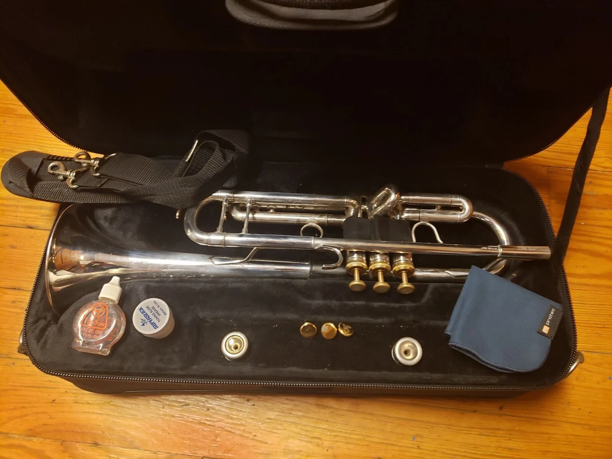 Jupiter XO 1602 Tribune Silver Trumpet Gold Trim Sterling Leadpipe